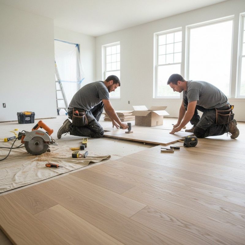 What To Expect When Hiring Hardwood Floor Installation With Customer-Supplied Materials